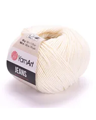 YarnArt Jeans, 05, слонова кістка YarnArt Jeans, 05, слонова кістка