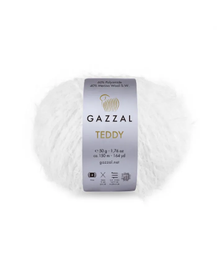 GAZZAL Teddy, 6530, білий