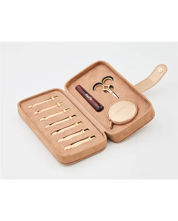 Набір знімних гачків для в'язання "Chunky" Oasis Rose Gold KnitPro