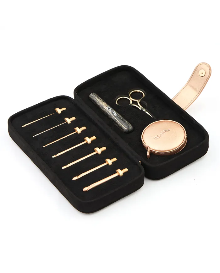 Набір знімних гачків для в’язання “Starter” Oasis Rose Gold KnitPro