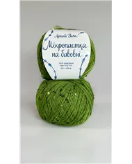 Мікропаєтка, 132, фісташка, паєтка в тон Мікропаєтка, 132, фісташка, паєтка в тон