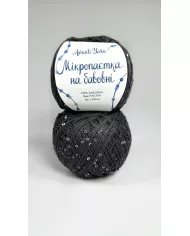 Мікропаєтка, 086, графіт, паєтка в тон Мікропаєтка, 086, графіт, паєтка в тон