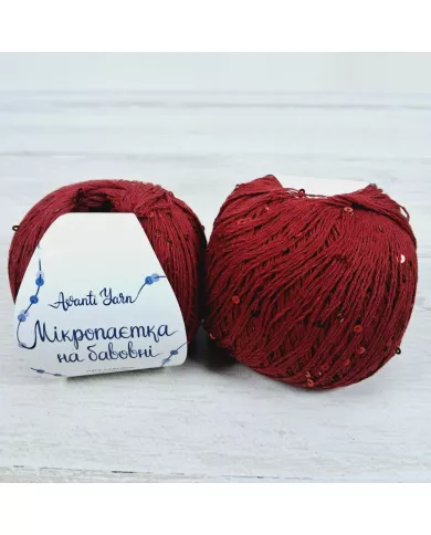 Мікропаєтка, 04, червоний, паєтка в тон Мікропаєтка, 04, червоний, паєтка в тон