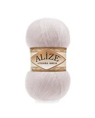 Alize Angora Gold Simli, 168 біла зима