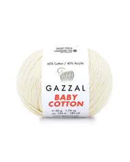 Gazzal Baby Cotton, 3437 молочний Gazzal Baby Cotton, 3437 молочний