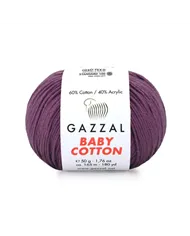 Gazzal Baby Cotton, 3441 баклажан Gazzal Baby Cotton, 3441 баклажан