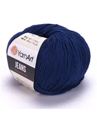 YarnArt Jeans, 54 темно-синій