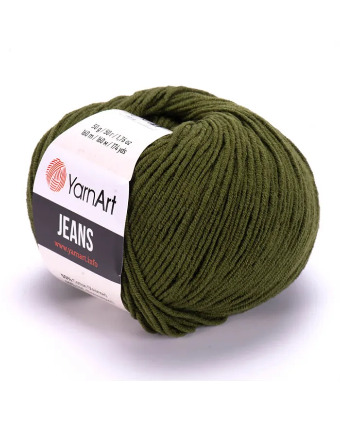 YarnArt Jeans, 82 хакі