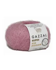 Gazzal Super Kid Mohair, 64412 рожевий