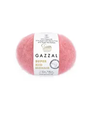 Gazzal Super Kid Mohair, 64430 кораловий