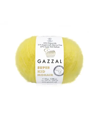 Gazzal Super Kid Mohair, 64431 маргаритка Gazzal Super Kid Mohair, 64431 маргаритка