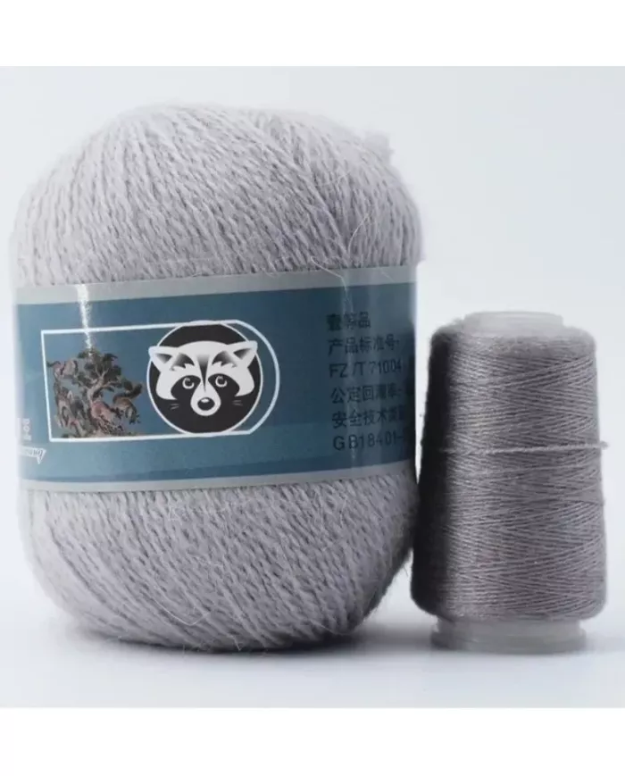 Пух норки, 857, світло-сірий