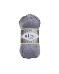 Alize Diva, 348, темно-сірий