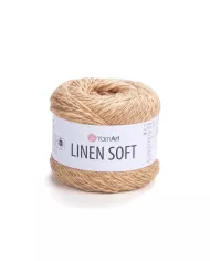 YarnArt Linen soft, 7305, латте