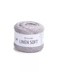 YarnArt Linen soft, 7307, сіро-лавандовий