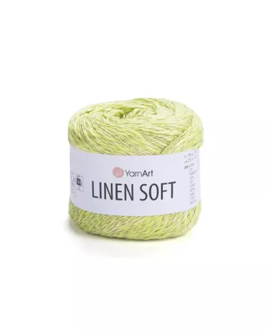 YarnArt Linen soft, 7311, салатовий YarnArt Linen soft, 7311, салатовий