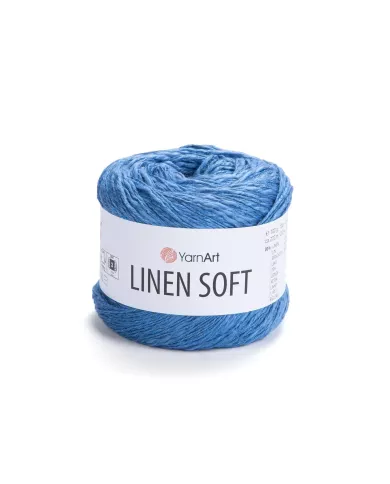 YarnArt Linen soft, 7318, світлий джинс YarnArt Linen soft, 7318, світлий джинс