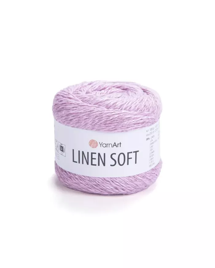 YarnArt Linen soft, 7321, ліловий