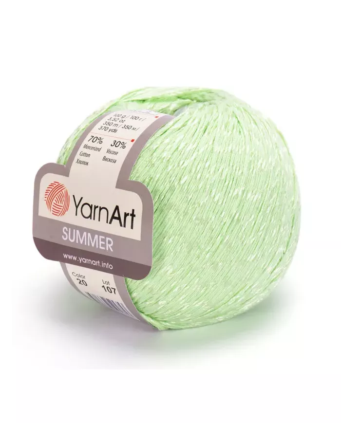 YarnArt Summer, 20, салатовий