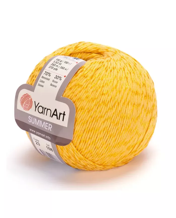 YarnArt Summer, 23, жовтий