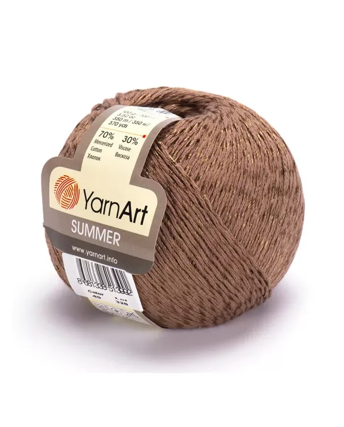 YarnArt Summer, 49, шоколад