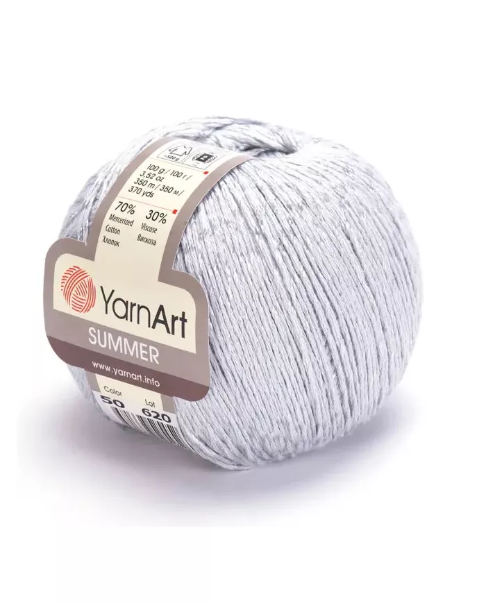 YarnArt Summer, 50, сіро-блакитний