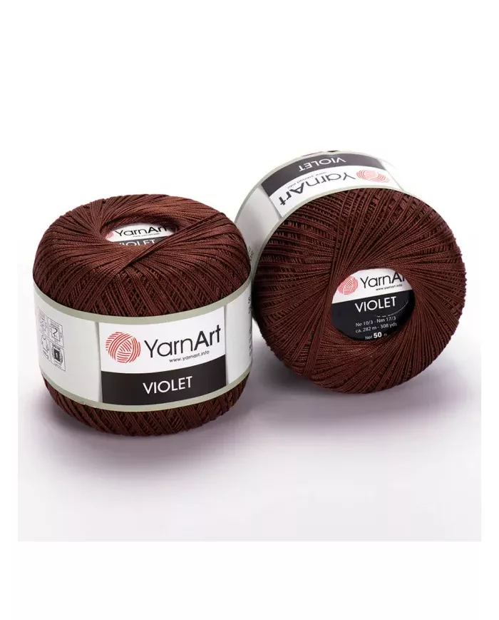 YarnArt Violet, 0077, шоколад