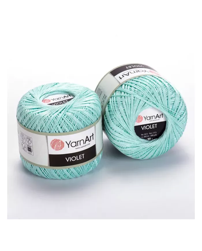 YarnArt Violet, 4939, блакитна м'ята