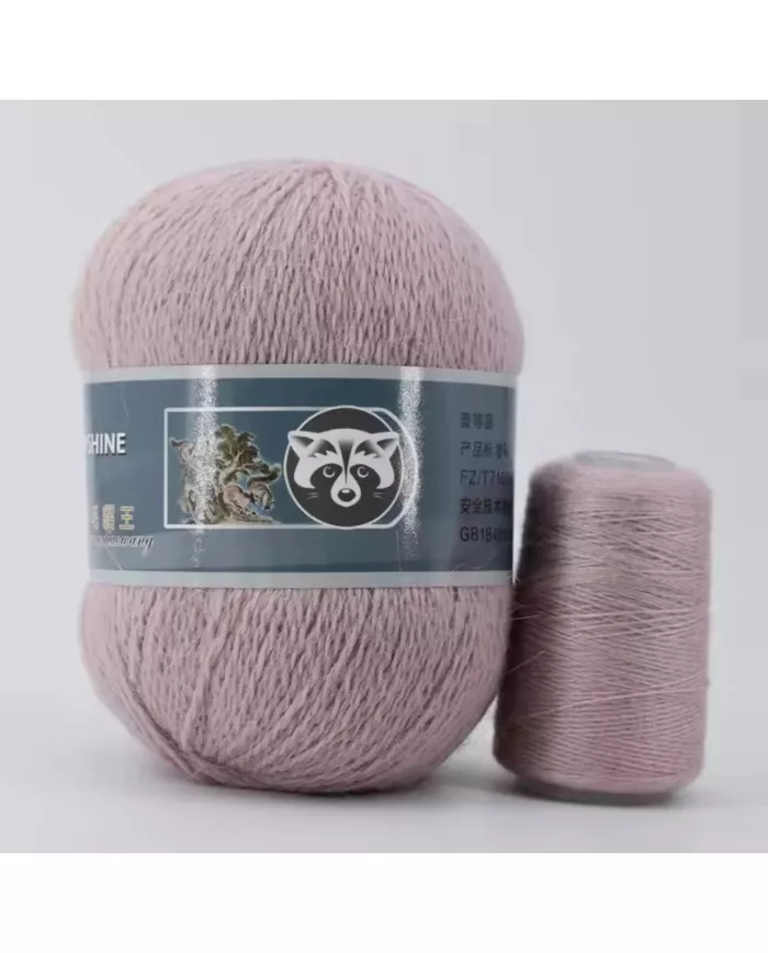 Пух норки, 892, лілова пудра