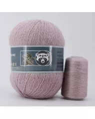 Пух норки, 892, лілова пудра