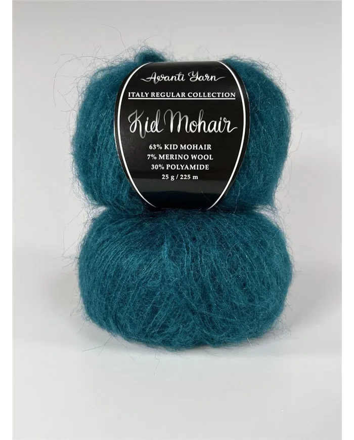 Kid Mohair Italy, 181, смарагдова хвиля