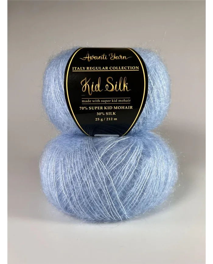 Super Kid Silk, 74, крижана блакить