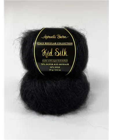 Super Kid Silk, 99, чорний Super Kid Silk, 99, чорний