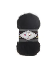 Alize Mohair Classic, 060, чорний