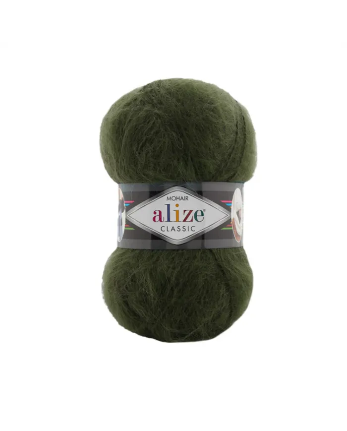 Alize Mohair Classic, 620, хакі
