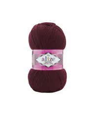 Alize Superwash Comfort Socks, 578, винний