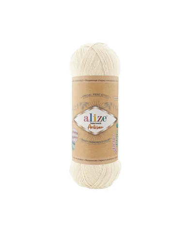 Alize Superwash Artisan, 001, молоко Alize Superwash Artisan, 001, молоко