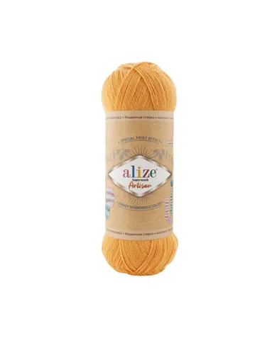 Alize Superwash Artisan, 281, охра Alize Superwash Artisan, 281, охра