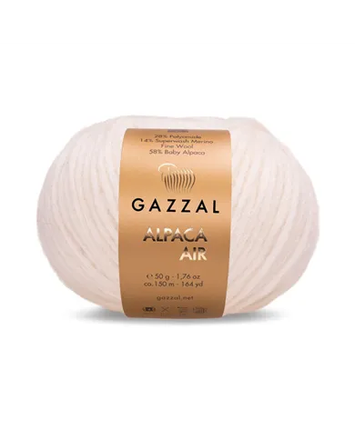 Gazzal Alpaca Air, 070, білий Gazzal Alpaca Air, 070, білий