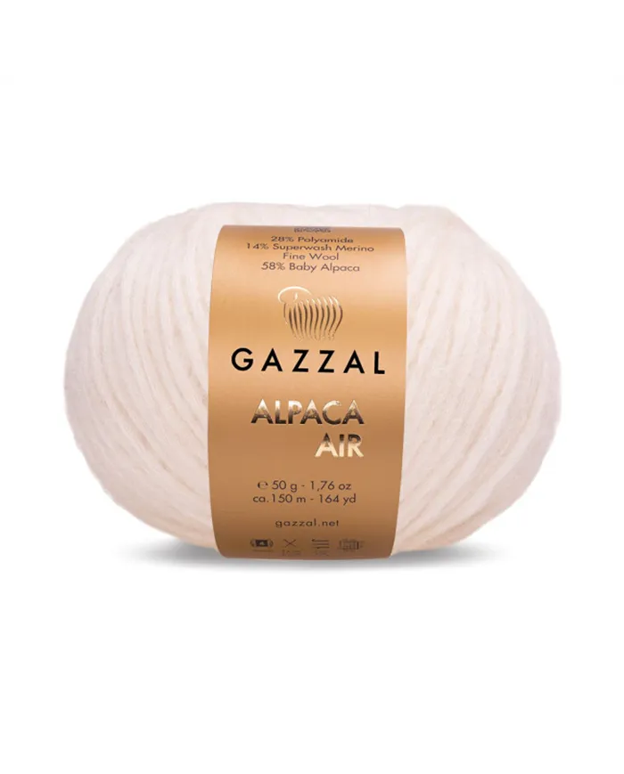 Gazzal Alpaca Air, 070, білий