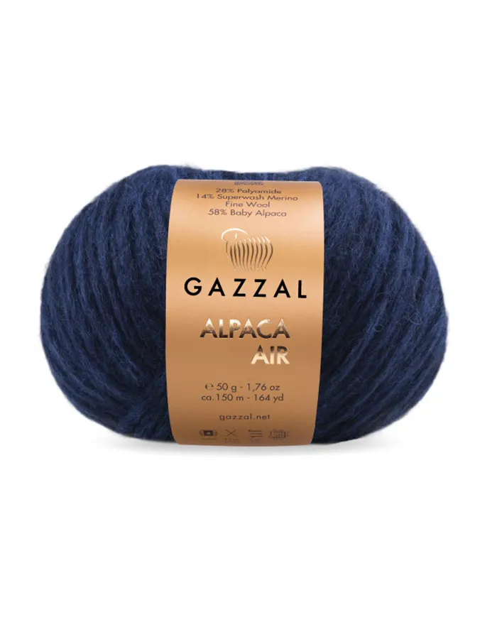 Gazzal Alpaca Air, 105, темно-синій