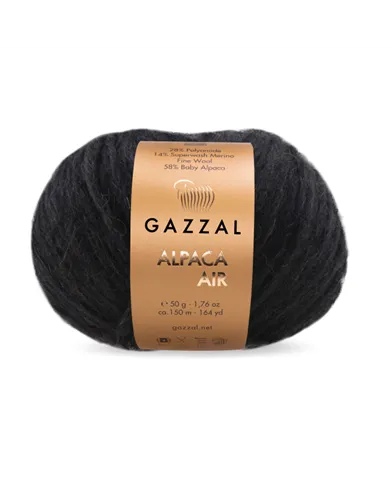 Gazzal Alpaca Air, 110, чорний Gazzal Alpaca Air, 110, чорний
