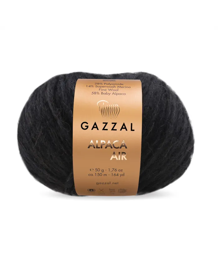 Gazzal Alpaca Air, 110, чорний