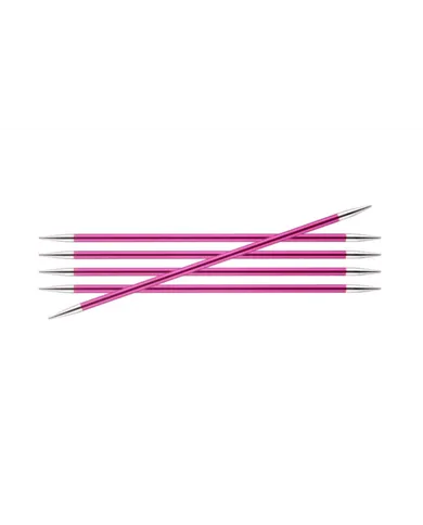 Спиці шкарпеткові 15 см Zing KnitPro,  5.00 мм Спиці шкарпеткові 15 см Zing KnitPro,  5.00 мм