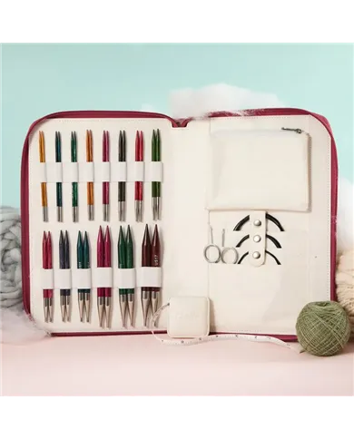 Набір знімних дерев’яних спиць“Grande Set” Symfonie Dreamz KnitPro Набір знімних дерев’яних спиць“Grande Set” Symfonie Dreamz KnitPro