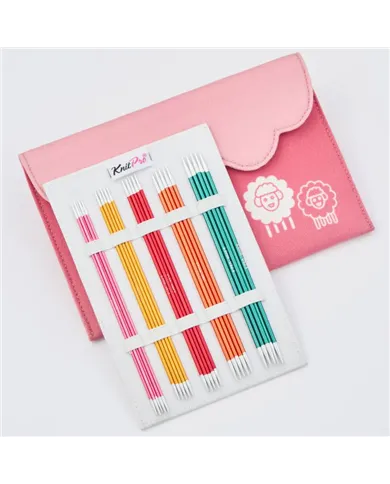 Набір шкарпеткових спиць Socks Kit – 15 cm Deluxe Zing KnitPro