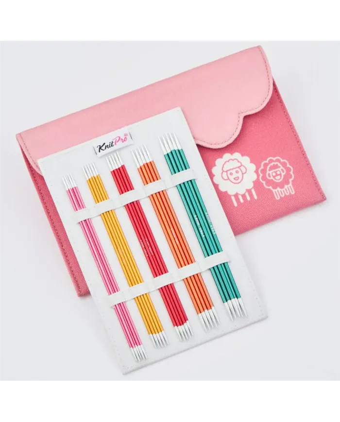 Набір шкарпеткових спиць Socks Kit – 15 cm Deluxe Zing KnitPro