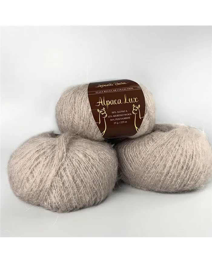 Alpaca Lux, 612, світло-сірий