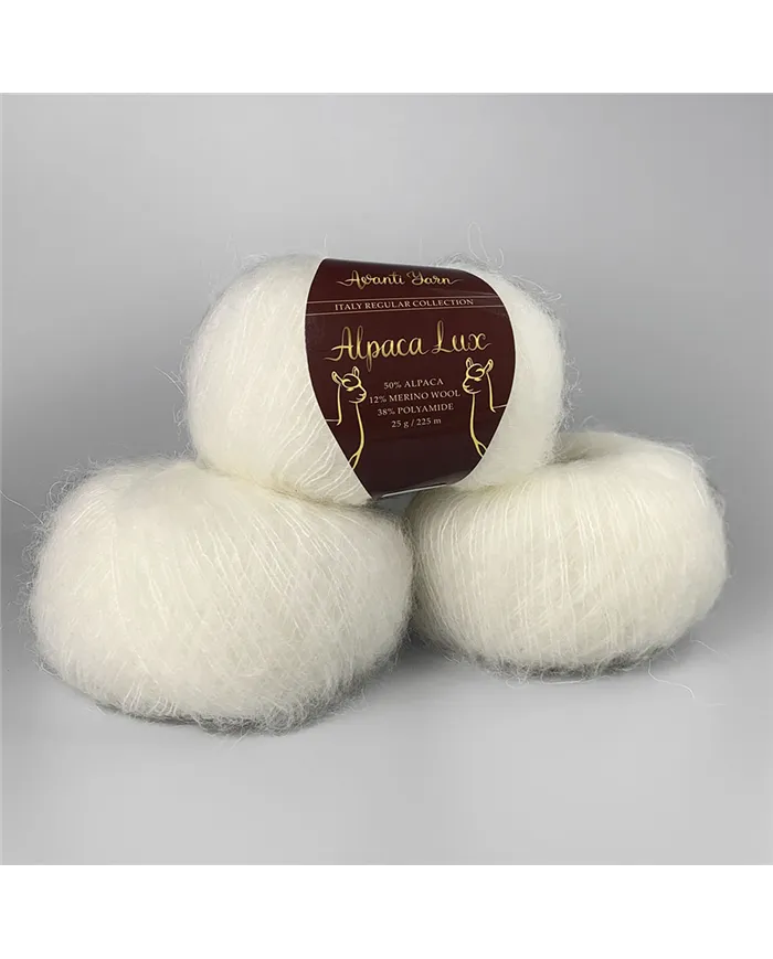 Alpaca Lux, 651, молочний