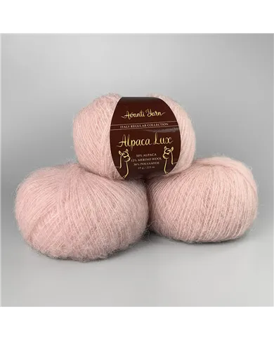 Alpaca Lux, 673, пудрово-рожевий
